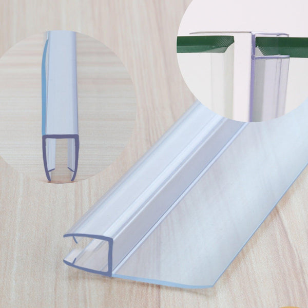 GUGLIEMO Duschdichtung mit extra langer Dichtfahne Ersatzdichtung für Duschtür Gerade Glasstärke 5 mm 6 mm 7 mm 8 mm - WITEN&NOCK